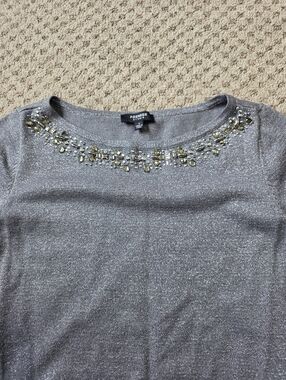 Premise Metallic Knit Sweater